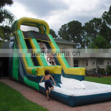 Bounce water toys Large inflatable waterslide for kids yard fun games