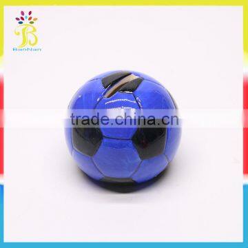 China Factory Custom Football Design Ceramic Coin Bank Globe photo-4