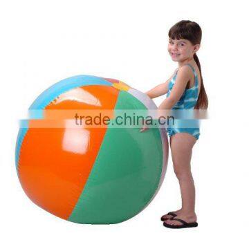 Large inflatable pool beach ball