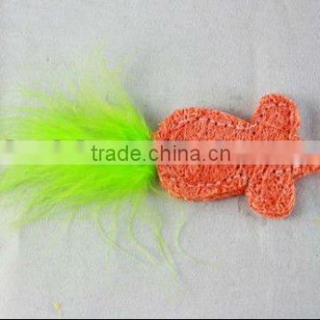 loofah mice toy for rodent animal