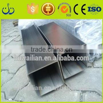 Best Price prices of BS1387 hot dipped or pre galvanized erw welded square steel pipe tube price