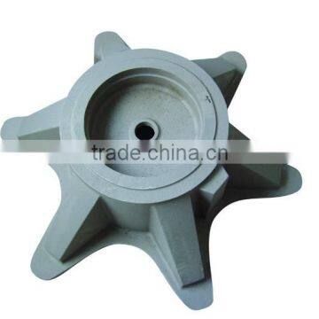 Aluminum Sand Casting Satellite Base/OEM product/Casting foundry