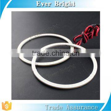 2pcs DC 12V Auto Led Light Bulb for Car Angel Eye Led Headlight Green Color Cob Led Ring Light photo-2