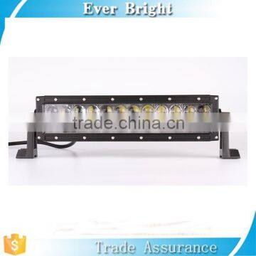 High power 72w 180w auto led work light bar with sliding mounting bracket