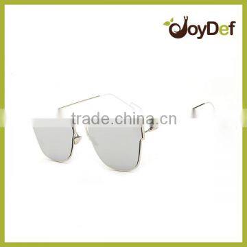 2016 fashionable high quality metal sunglasses mirror revo silver glasses