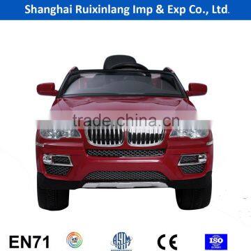 2016 new X6 licensed kids electrical toy car/ride on car
