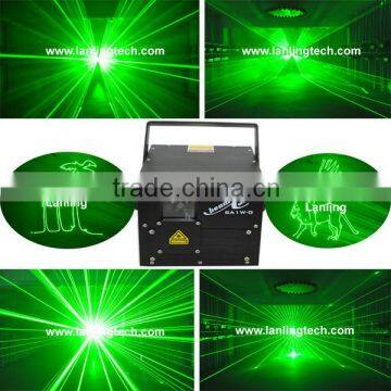 Lanling laser show 1 watt Green Text laser light