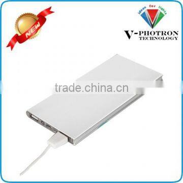 Colorful Slim Universal Portable Power Bank External Battery 8000mAh Charger With LED Flash Light photo-4