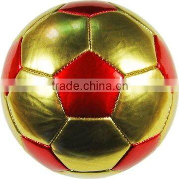 Laser soccer ball for training