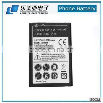 3500mah Mobile Phone Battery and Cellphone Battery For LG G4 H818 H819 H810 H815 BL 51YF VS986 LS991 Battery