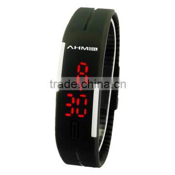 (sl)promotional gift cheap led silicon watch 1usd