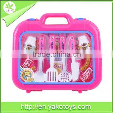 Hight quality kitchen play house set toy cutlery set