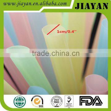 Latest straight colorful bubble tea drinking straw can ODM/OEM