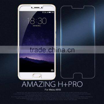 HUYSHE cell phone anti-expolsion screen guard 0.3mm tempered glass protector for Meizu MX 6