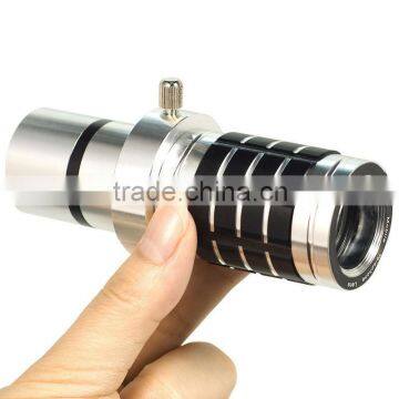 Portable 12X Zoom Telephoto Lens W/ Mini Tripod For Samsung Galaxy S4 i9500