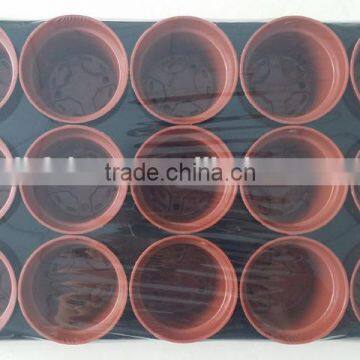Plastic Planters: Garden Pots With Tray LJ-4026 photo-2
