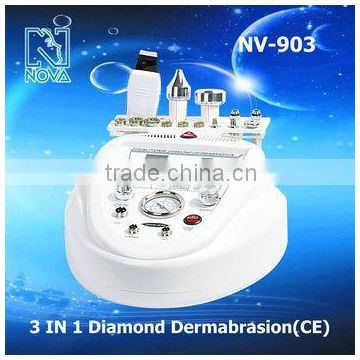 trend 2017 nv903 3IN1 diamond dermabrasion machine with skin scrubber