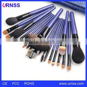 Custom Eco Friendly Designer Different Kinds of Blue Makeup Brushes photo-3