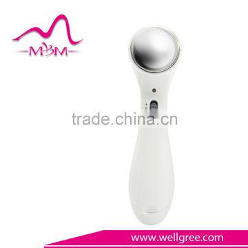 Natural Physical Skin Vigorate Rejuvenation Wrinkles Remover for Face and Eyes Ionic Battery Massager