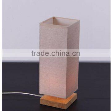 Linen lampshade reading lamps bedroom desk lights adjustable p made in China