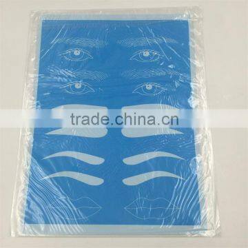 Blue Practice Skin For Shadow Eyebrow Practice Skin Fake Skin PMU Training School