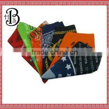 multifunction 100% cotton bandana