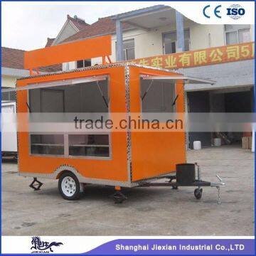 JX-FS280 factory direct sale low price high quality mobile food trailer