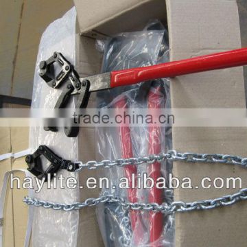 Galvanized powder coated wire chain fence chain stretcher