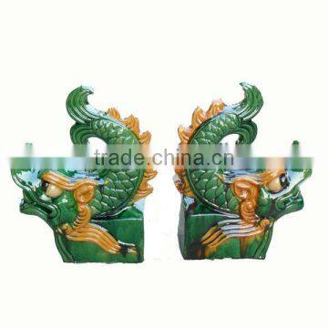 decoration building accessories/glazed molds make beautiful garden building