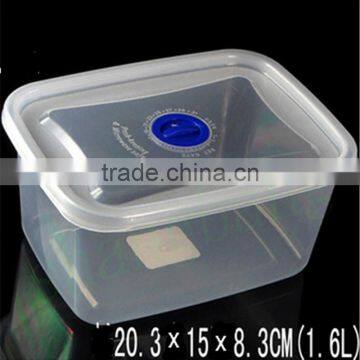 Transparent Rectangular Plastic Disposable Food Container With Different Size photo-5