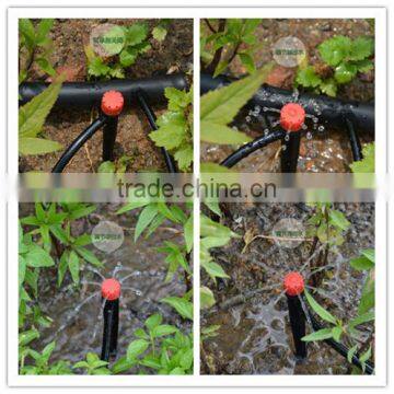 Middle distance irrigation sprinkler for drip irrigation