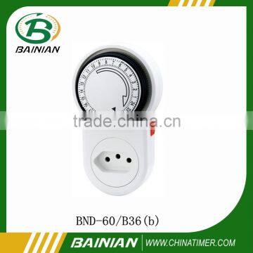 Brazil popular mechanical timer socket