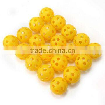Plastic Practice Balls Airflow Ball