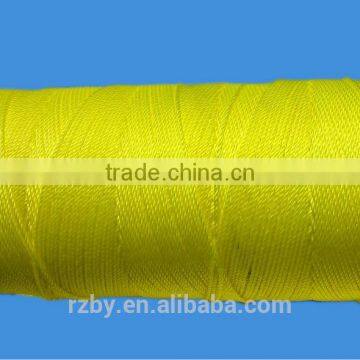 yellow color PE line and string with high quality