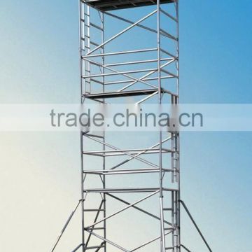 Aluminum scaffolding