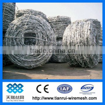 galvanized steel coiled barbed wire