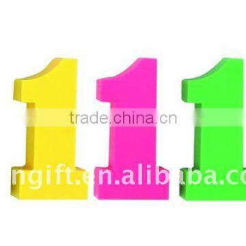 NO.1 Shape Highlighter Fluorescent Markers Office Promotiona Gift Multi Colored Highlighter Pen photo-3