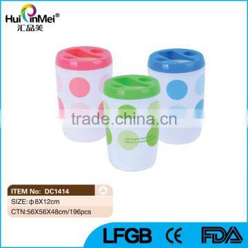 Multi Function Bathroom Used Plastic Toothbrush Cup