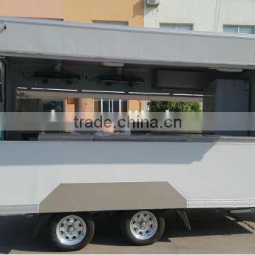 Fast food transportation dining car/food trailer