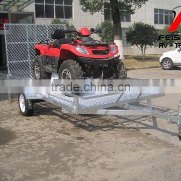 Galvanized Utility ATV Dump trailer / ATV Camping Trailer