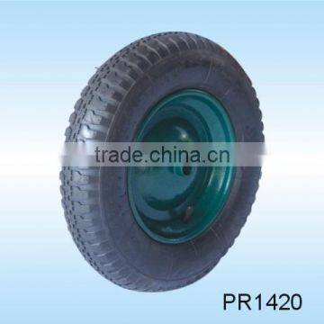 14"x3.50-8 Pneumatic wheel for hand truck, tool cart-PR1420