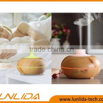 Aromatherapy Diffuser with colorful lights for ultrasonic oil essential 300ml capacity