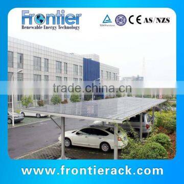 2016 Low price aluminum solar carport