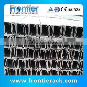 Galvanized Steel Ground Screw Pile Solar Mounting System photo-4
