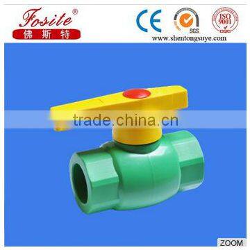 plastic ball valve /PPR ball valve with high quality