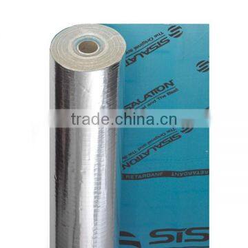 flame retardant aluminum reflective foil wall warp