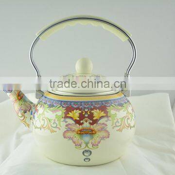 ENAMEL KETTLE MELON SHAPE DECOR photo-2