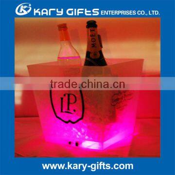 Cheap Battery Operated Led Ice Bucket Party Cooler for 2 Bottles photo-2