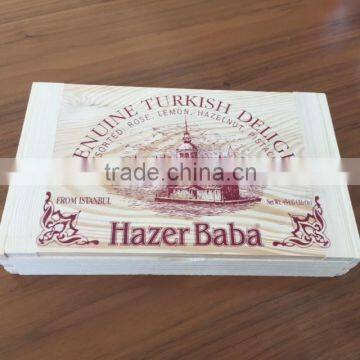 Handmade unfinished custom essential oil packaing wood boxes