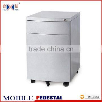 movable under desk cabinet/metal mobile pedestals